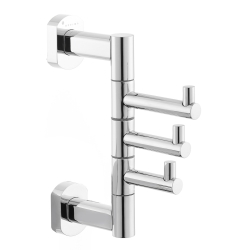 Optima Trojháček na ručníky Cube Way chrom