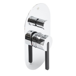 Podomítková baterie SAT Fusion 2 výstupy chrom SATBSFU215TC