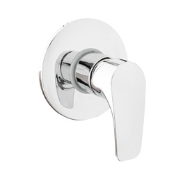 Podomítková sprchová baterie SAT Project včetně tělesa chrom SATBSPRO210