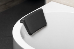 Polysan BRIXEN Vanový podhlavník do vany, antracit - 250502