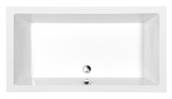 Polysan Deep Hluboká sprchová vanička 100x75x26cm včetně nožiček