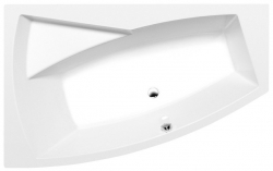 Polysan Evia L Asymetrická vana 170x100x47cm
