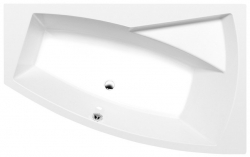 Polysan Evia R Asymetrická vana 170x100x47cm