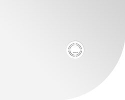 Polysan Flexia Sprchová vanička asymetrická 100x80x2,5cm možnost úpravy rozměru, R550, levá