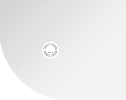 Polysan Flexia Sprchová vanička asymetrická 100x80x2,5cm možnost úpravy rozměru, R550, pravá