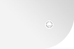 Polysan Flexia Sprchová vanička asymetrická 120x80x2,5cm možnost úpravy rozměru, R550, levá