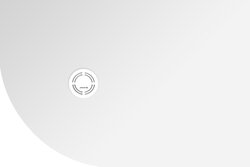 Polysan Flexia Sprchová vanička asymetrická 120x80x2,5cm možnost úpravy rozměru, R550, pravá