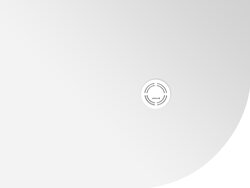 Polysan Flexia Sprchová vanička asymetrická 120x90x2,5cm možnost úpravy rozměru, R550, levá