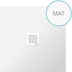 Polysan Flexia Sprchová vanička čtvercová 90x90x3cm možnost úpravy rozměru bílá mat - 71546MAT