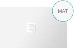 Polysan Flexia Vanička z litého mramoru 130x80x3cm možnost úpravy rozměru bílá mat - 72899MAT