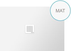 Polysan Flexia Vanička z litého mramoru 130x90x3cm možnost úpravy rozměru bílá mat - 72896MAT