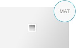 Polysan Flexia Vanička z litého mramoru 150x90x3cm možnost úpravy rozměru bílá mat - 72898MAT