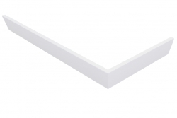 Polysan KARIA 120x70 rohový panel, výška 11 cm, levý