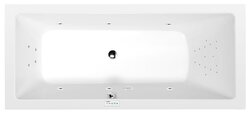 Polysan MIMOA hydromasážní vana, 170x75x39cm, Highline Hydro, chrom - 71709.5010