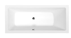 Náhled obrázku: Polysan MIMOA obdélníková vana 170x80x39cm, bílá mat - 71713.11 