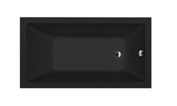 Náhled obrázku: Polysan NOEMI Vana do koupelny 150x80x39cm, černá mat 