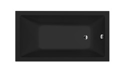 Náhled obrázku: Polysan NOEMI Vana do koupelny 160x80x39cm, černá mat 