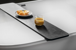 Náhled obrázku: Polysan REDUTA 150 polička na vanu, 77x20 cm, černá 