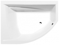 Polysan TANDEM L Asymetrická vana pro dva 170x130x50cm