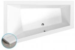 Polysan Triangl L Slim Asymetrická vana 180x120x50cm