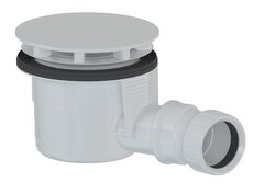Náhled obrázku: Polysan Vaničkový sifon, průměr 90mm, DN40, krytka bílá - 17911W 