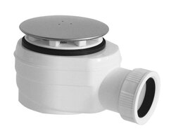 Polysan Vaničkový sifon, průměr otvoru 60 mm, DN40, krytka chrom