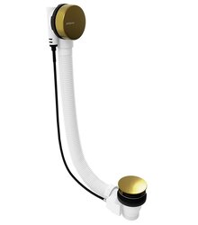 Polysan Vanová souprava, bovden, délka 600mm, zátka 72mm, zlato mat - 71850.91