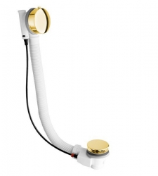 Polysan Vanová souprava s bovdenem, délka 975mm, zátka 72mm, zlato