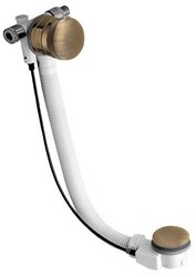 Polysan Vanová souprava s napouštěním, bovden, délka 775mm, zátka 42mm, bronz