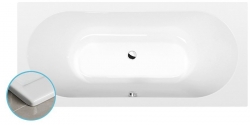 Polysan Viva B Slim Obdélníková vana 185x80x47cm