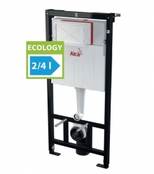 Předstěnový WC systém modul ALCA AM101/1120E Sádromodul Ecology pro suchou instalaci do sádrokartonu