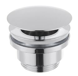 Průtočná zátka SAT k umyvadlům bez přepadu CR PZATKA