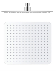 Rav Slezák Hlavová sprcha 30x30cm hranatá nerez