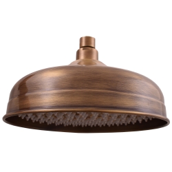 Rav Slezák Hlavová sprcha kulatá ø 20 cm stará mosaz