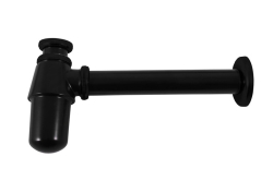 Rav Slezák Sifon umyvadlový ø32 černá matná - MD0545CMAT