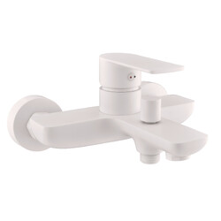 Náhled obrázku: Rav Slezák VLTAVA Vanová baterie 150mm bílá matná VT454.5BMAT 