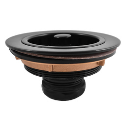 Rav Slezák Výpusť dřezová 6/4" černá matná MD0819CMAT