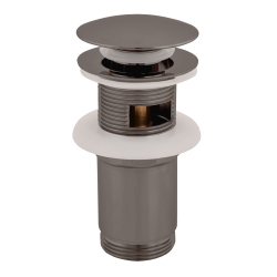 Rav Slezák Výpusť umyvadlová CLICK-CLACK 5/4 - metal grey