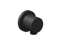 Ravak 701.21BLM Stěnový vývod sprchy černá matná