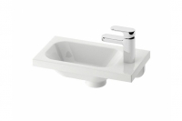 Ravak Chrome Umývátko 40x22 cm, bílá