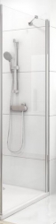RAVAK Pevná stěna Chrome CPS-100 transparent sklo