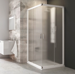 Ravak Sprchový kout čtvercový 90x90cm BLRV2-90 bílá+Grape