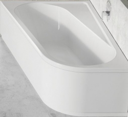 RAVAK Vanový panel A CHROME 170x105, snowwhite