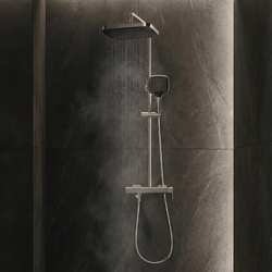 Náhled obrázku:  Sprchový set Rea Arlo kartáčovaný nikl