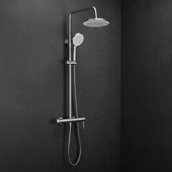 Náhled obrázku:  Sprchový set Rea Foss Clif Brush Nickel