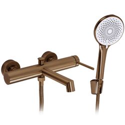 REA Foss Vanová baterie se sprchou, rozteč 150mm kartáčovaná měď