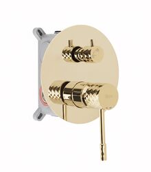 Náhled obrázku:  Podomítková sprchová sada Rea Lungo Diamond Gold + BOX