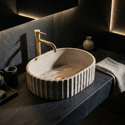 Náhled obrázku:  REA Umyvadlo na desku 49,5x35,5 cm Margaret Gio