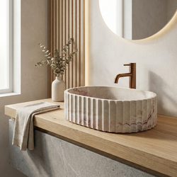 Náhled obrázku:  REA Umyvadlo na desku 49,5x35,5 cm Margaret Gio