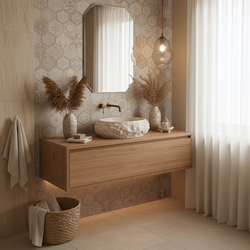 Náhled obrázku:  REA Umyvadlo na desku 50x38 cm Mika Warm Beige